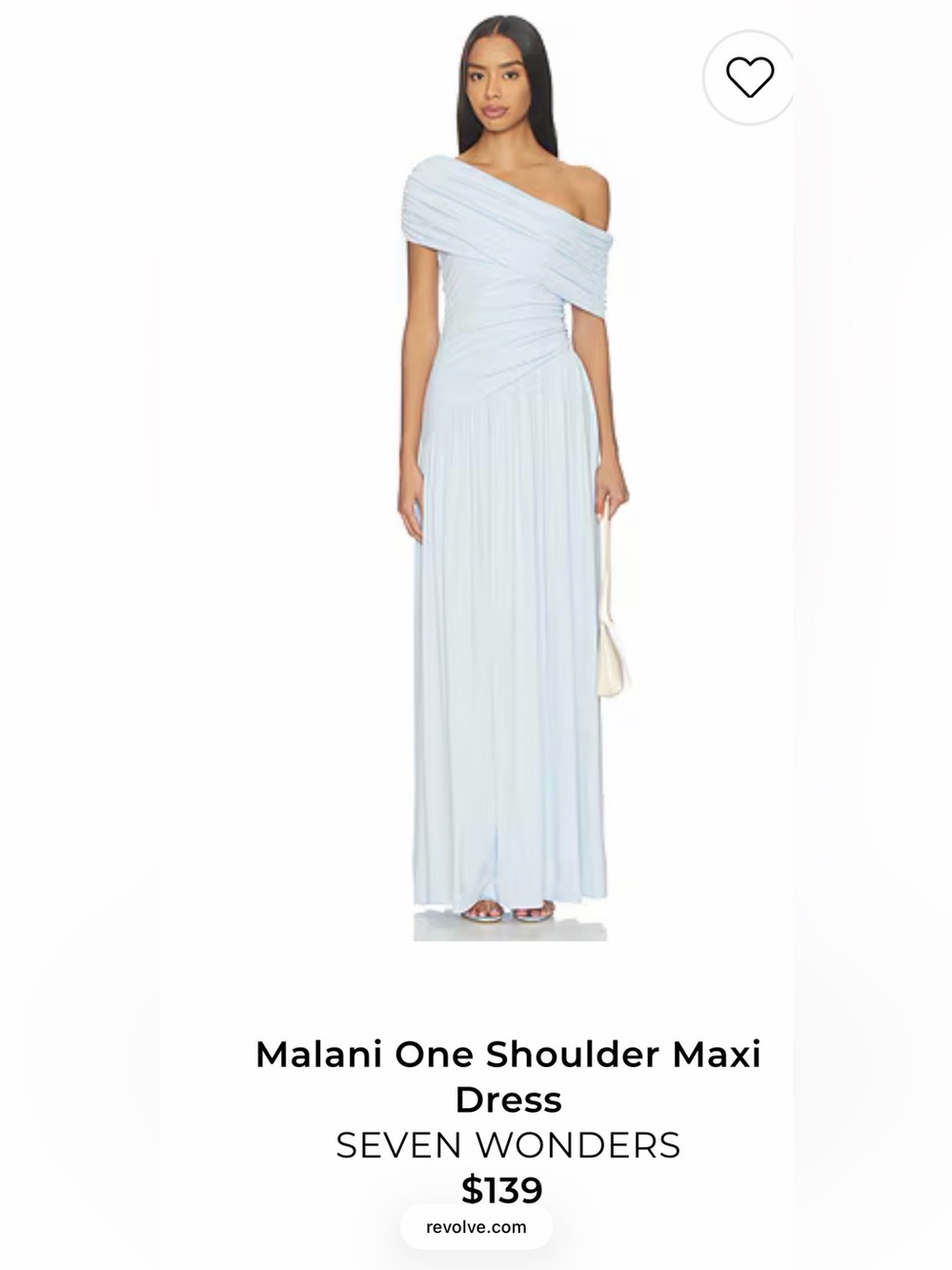 Malani One-Shoulder Maxi dress EVEN WONDERS